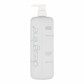 DESIGNLINE Volumizing Conditioner, 33.8 oz - Regis Sulfate Free Formula Boosts Volume and Detangles & Softens Hair (33.8 oz)