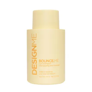 Design.Me BOUNCE.ME Shampoo | Curl-Defining, Anti-Frizz Formula for All Curl Types| Nourishing with Kukui Nut Seed and Buriti Oil | Boost Shine, Moisturizes Hair