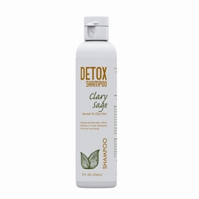 Dherbs Detox Shampoo- Clary Sage, 8 Oz.