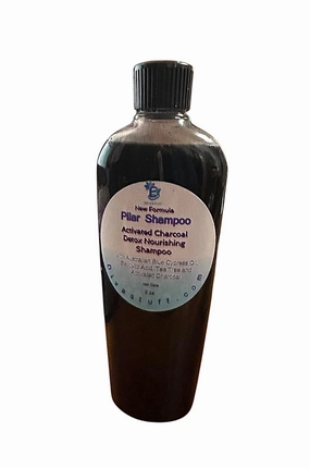 Diva Stuff Pilar Shampoo Activated Charcoal Detox Nourishing Shampoo, 8 oz