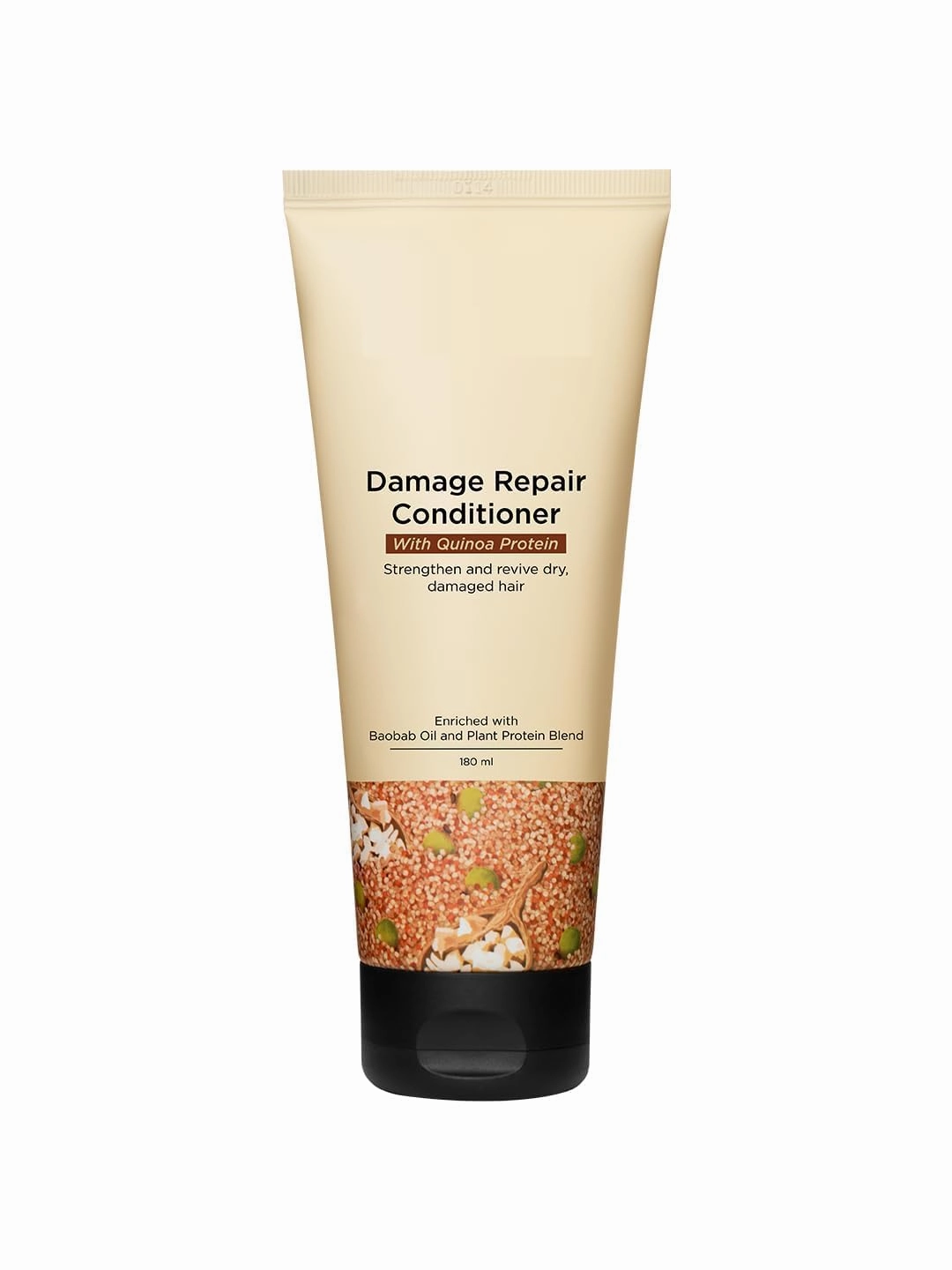 DK Damage Repair Conditioner with Quinoa Protein & Ceramides for Dry & Damaged Hair | Deeply Conditions & Makes Hair Silky, Smooth | Prevents Split Ends | Made in Korea (180ml)