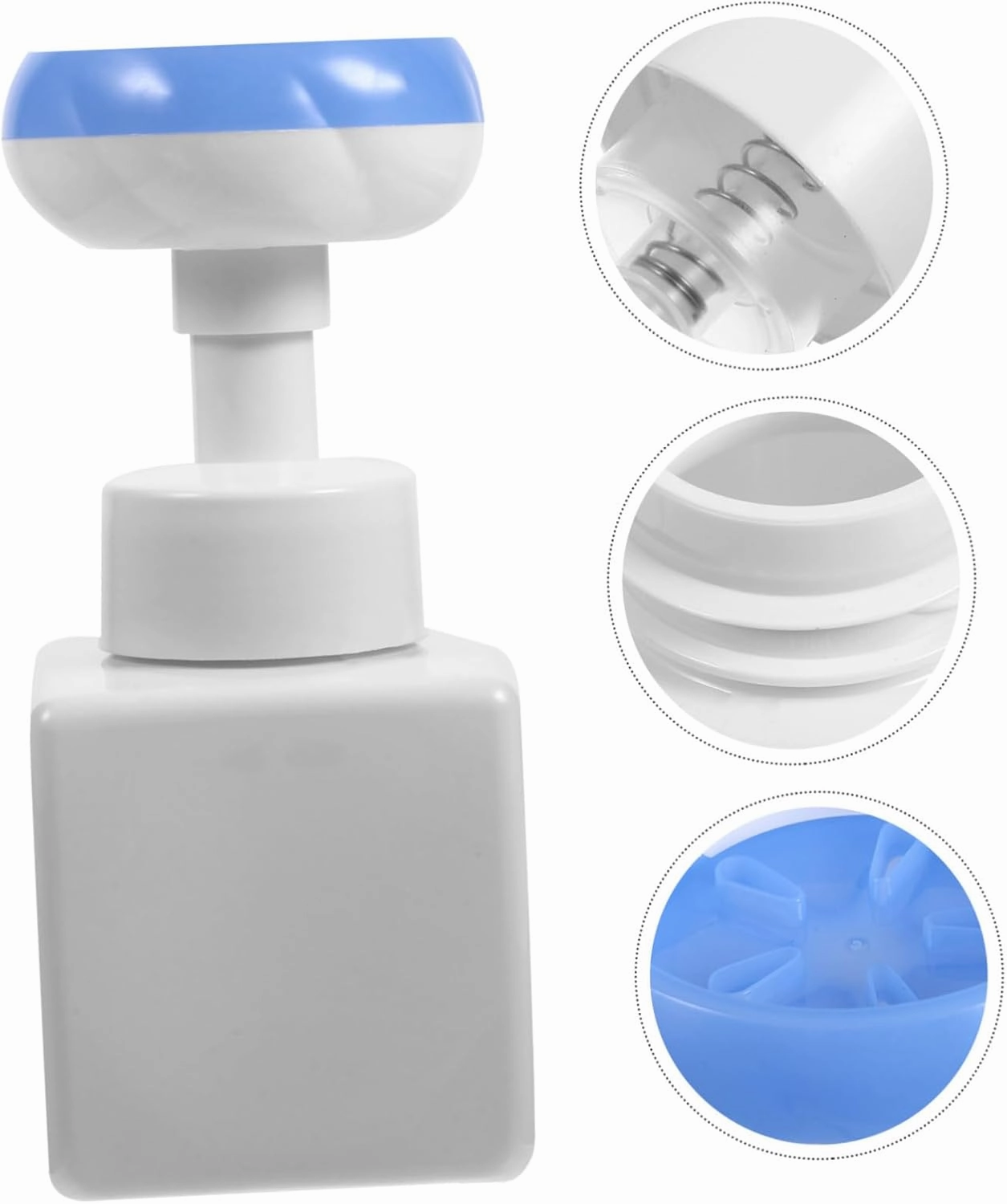 DOITOOL 4pcs Foaming Hand Soap Dispenser Bottle Pump Foams Bathroom Cat Paw Soap Dispenser Bottle