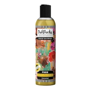 Dollylocks Liquid Shampoo – Plant-Based, Residue-Free Loc Shampoo, pH-Balanced & Vegan (Free Scent, 8oz)