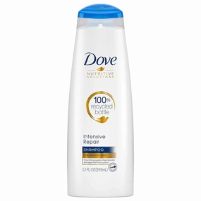 Dove Nutritive Solutions Strengthening Shampoo for Damaged Hair Intensive Repair Dry Hair Shampoo With Keratin Actives 12 oz, Pack of 6