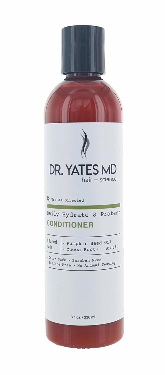 Dr. Yates MD – Hydrating Conditioner, Hydrates Hair and Supports Fuller, Thicker Hair (8 oz)