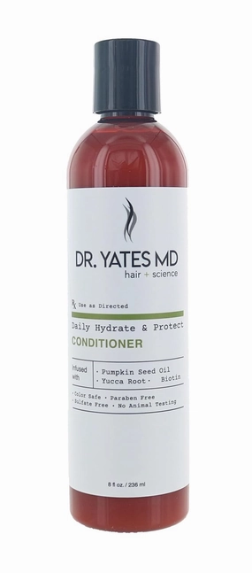 Dr. Yates MD – Hydrating Conditioner, Hydrates Hair and Supports Fuller, Thicker Hair (8 oz)