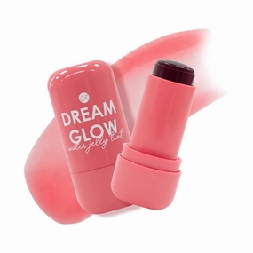 Dream Glow Collagen Water Jelly Tint 002 Red Rose – 2-in-1 Lip and Cheek Stain | Hydrating Glossy Finish | Long-Lasting, Lightweight, Buildable Color | Korean Makeup Inspired