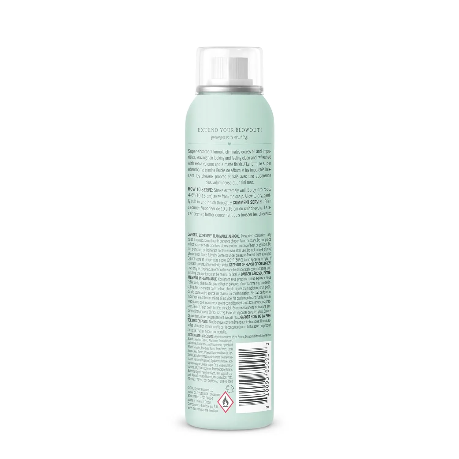 Drybar Detox Dry Shampoo | Absorbs Excess Oil, Leaves Hair Looking and Feeling Clean & Refreshed with Extra Volume, All Hair Types