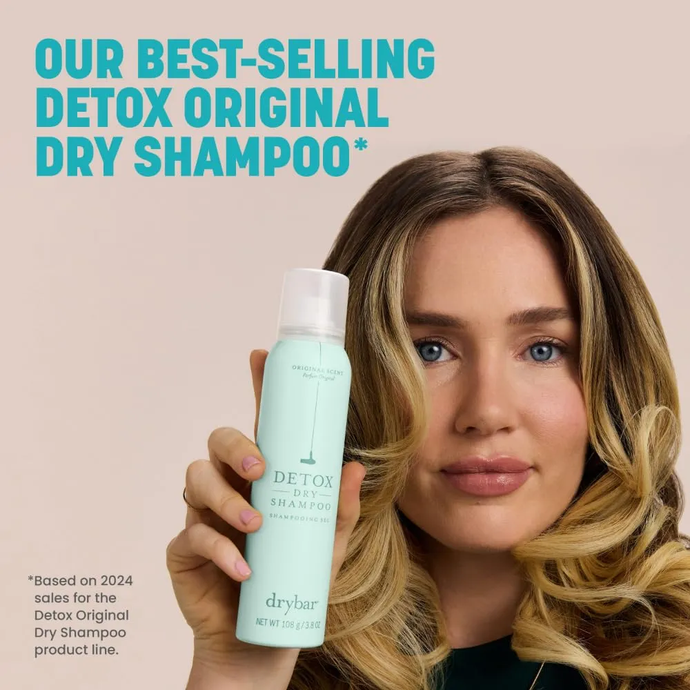 Drybar Detox Dry Shampoo | Absorbs Excess Oil, Leaves Hair Looking and Feeling Clean & Refreshed with Extra Volume, All Hair Types