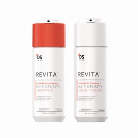 DS Labs Revita Shampoo and Conditioner – High-Performance Hair Density Shampoo & Conditioner, Volumizing & Thickening, Fuller, Healthier-Looking Hair, Sulfate & Silicone Free, For Men & Women, 205mL