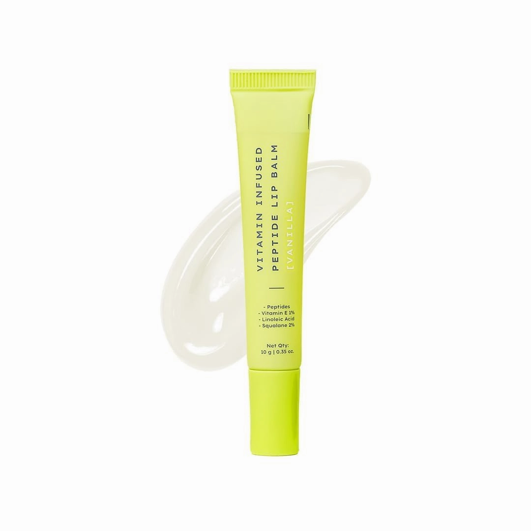 DT Peach Lip Balm for Dry & Chapped Lips | Vitamin Infused Peptide | Hydrating & Moisturizing Balm for Men & Women | Hyphen Products | Lip Balm for Dark Lips | 10 gm