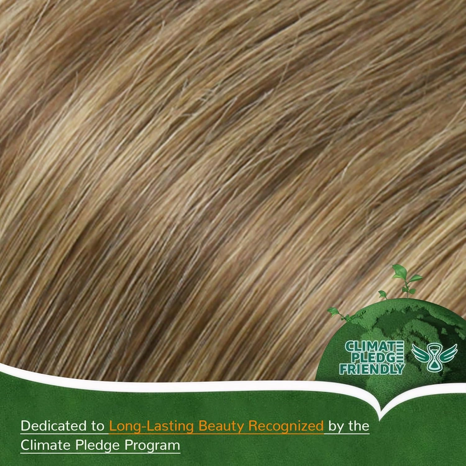 Easyouth Micro Bead Hair Extensions Real Human Hair Brown Micro Beads Hair Extensions Dark Brown with Blonde Highlight Micros Link Hair Extension Human Hair Natural Look 20 In 50g 50s