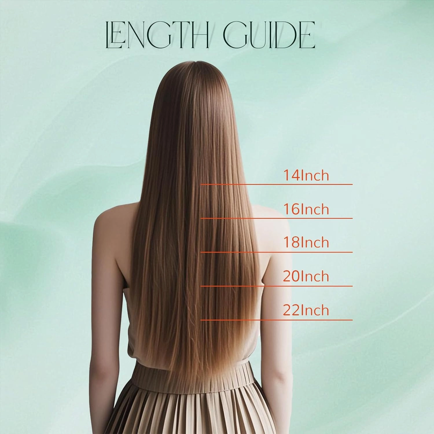 Easyouth Micro Bead Hair Extensions Real Human Hair Brown Micro Beads Hair Extensions Dark Brown with Blonde Highlight Micros Link Hair Extension Human Hair Natural Look 20 In 50g 50s