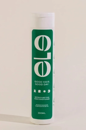 Ele Mood Acondicionador Detox – 300 ml Purifying Hair Conditioner – Green Tea • Bamboo • Ginger • Rosemary – Oil Control & Long-Lasting Freshness