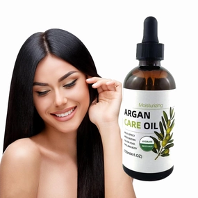 Elitzia Leave In Conditioner Hydrating Argan Oil Hair Styling Oil Hydrating&Repairing Anti Frizz Hair Care Curly Dry&Damaged Hair Flyaways for All Hair Types Face Body Massage Oil Skin Care 4 fl.oz
