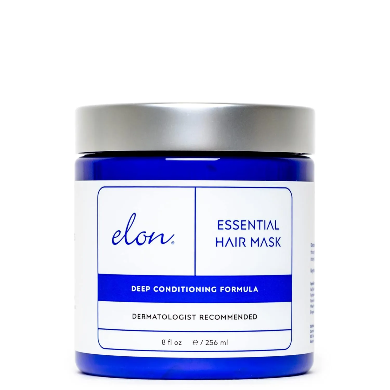 Elon Essentials Deep Conditioning Hair Mask – w/Shea Butter, Biotin, Argan & Coconut Oil – Hydrating & Conditioning for Dry Damaged Hair to Restore Shine & Silkiness (8 oz)