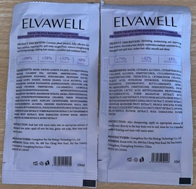 Elvawell White Truffle Repairing Shampoo and Conditioner Set (1000 ml), Purple
