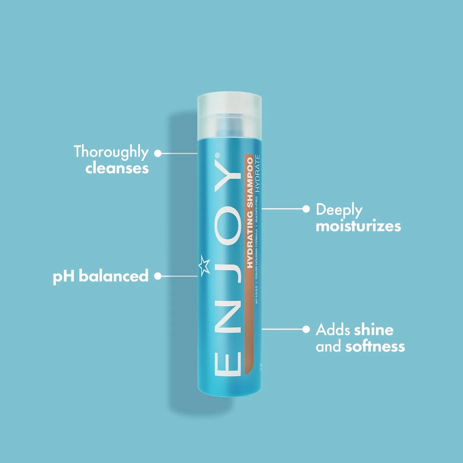 Enjoy Sulfate-free Hydrating Duo (Shampoo and Conditioner) - 10 Oz (packaging may vary)