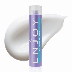 Enjoy Hair Care Balancing Shampoo, Sulfate Free, For Color Treated Hair, for Men and Women, Curly Hair - 10.1 Fl Oz