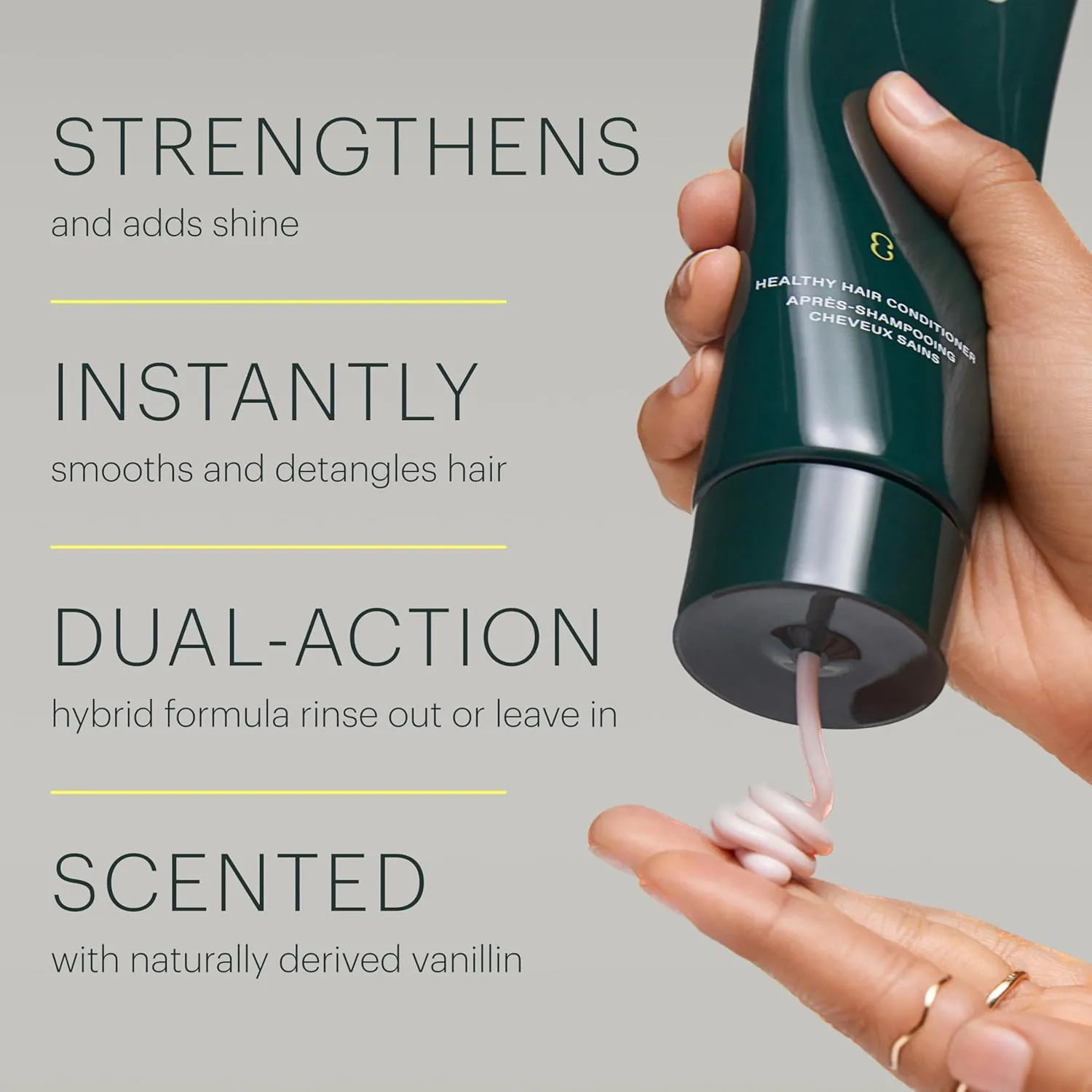 epres Healthy Hair Conditioner, Bond Repair for Stronger Shinier Hair, Cleaner Lightweight Formula Backed By Science, Scalp Hydration while Damage Repairing, Improve Bleach and Heat Damage