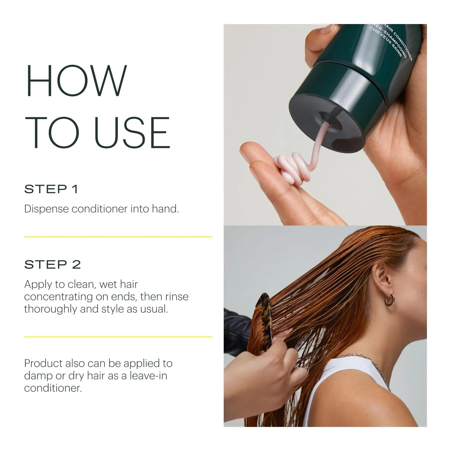 epres Healthy Hair Conditioner, Bond Repair for Stronger Shinier Hair, Cleaner Lightweight Formula Backed By Science, Scalp Hydration while Damage Repairing, Improve Bleach and Heat Damage