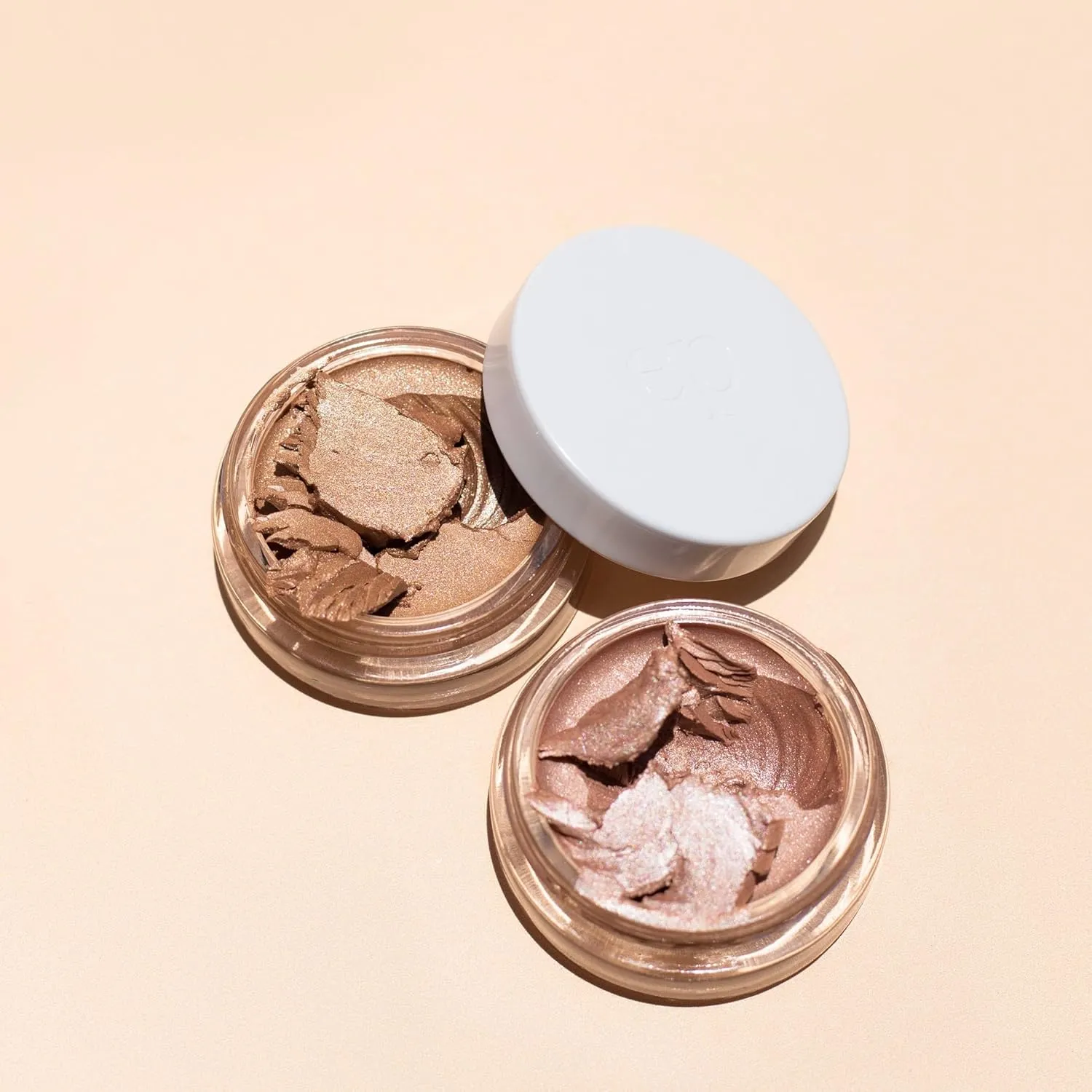 Ere Perez - Natural Vanilla Highlighter Balm | Creamy, Dewy Finish, Easy To Blend, Sensitive Skin Safe | Vitamin E | Vegan, Cruelty-Free, Clean Beauty (Sun Halo)