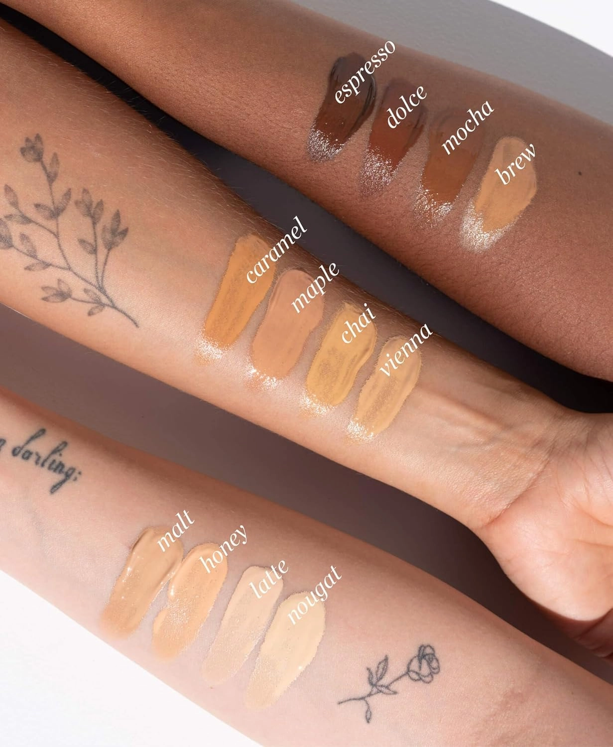 Ere Perez - Natural Oat Milk Liquid Foundation | Breathable, Buildable, Med-Full Coverage, Dewy | Peach Extract, Vitamin E | Vegan, Cruelty-Free, Clean Beauty (Honey | light warm, 1 fl oz | 30 ml)