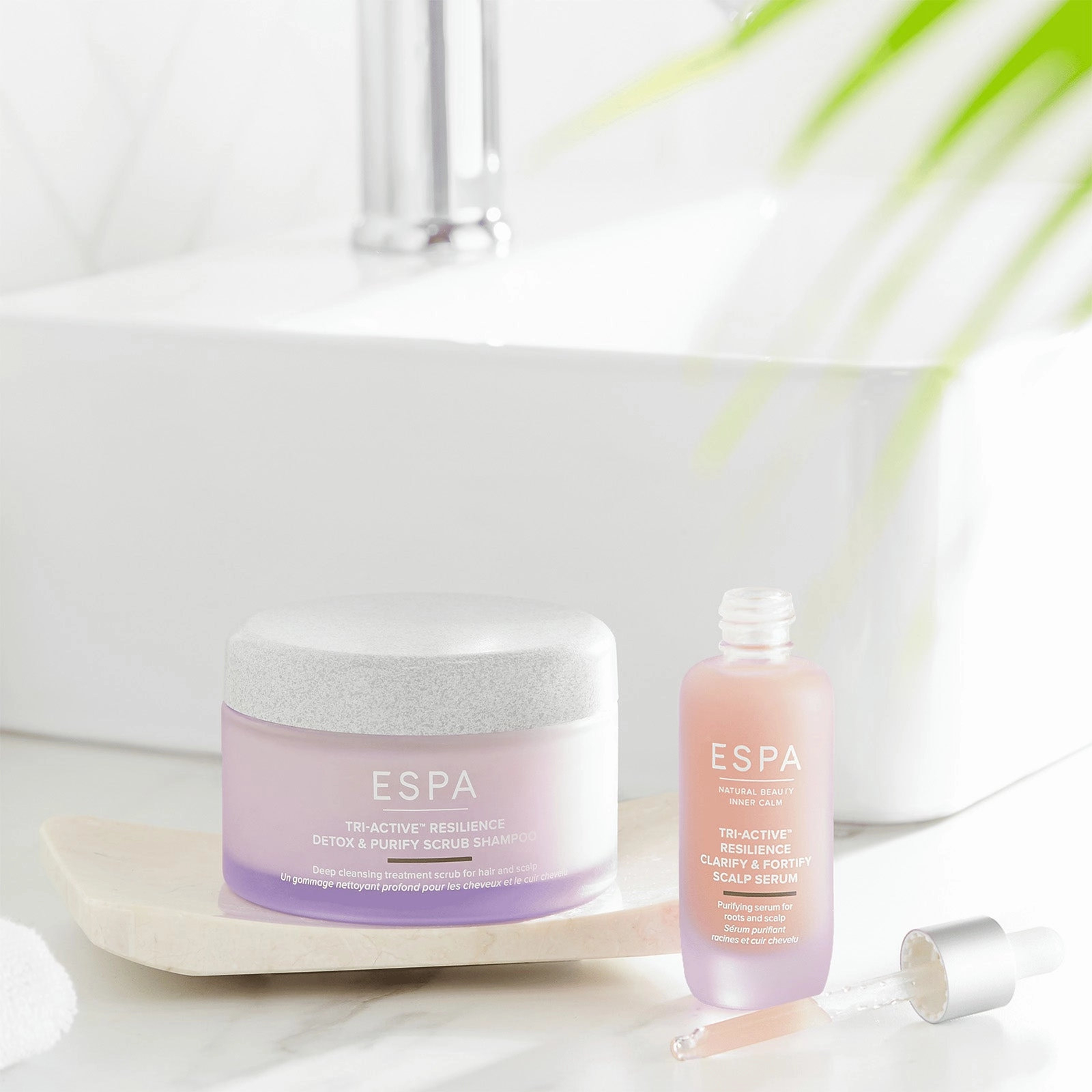 ESPA Tri-Active Resilience Detox and Purify Scrub Shampoo 190ml