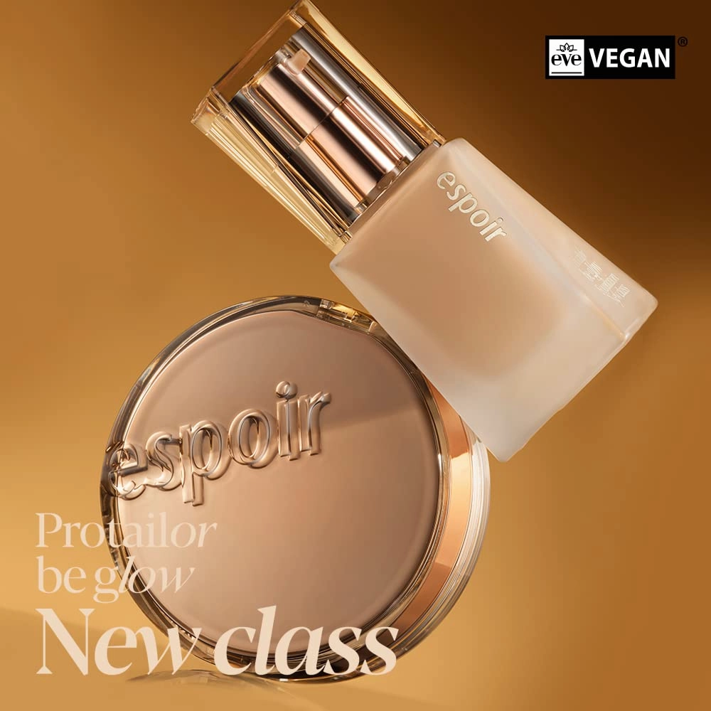 Espoir Pro Tailor Foundation Be Glow New Class #4 Beige 1.06 oz SPF27 PA   | Long-Lasting Healthy Radiance Glow Liquid Foundation | Light-weight Natural Dewy Full Coverage | Korean Base Makeup