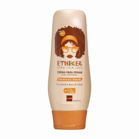 ETNIKER Curl Defining Styling Cream. Moisturize & Define. Coconut oil, Shea Butter & Monoi Oil. Free Sulfates, Salt, Silicones, Mineral Oil, and Parabens 10.2, Ounce. Etniker crema para peinar rizos