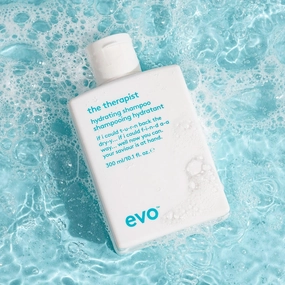 EVO Moisture-Rich Trio - The Therapist Hydrating Shampoo & Conditioner with Whip It Good Moisture Mousse - Protects Color Treated Hair