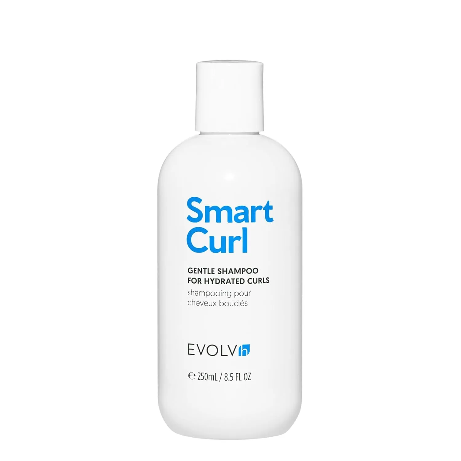 EVOLVh - Natural SmartCurl Gentle Shampoo for Hydrated Curls | Black Cumin Seed, Kiwi Seed   Sweet Almond Oil | Vitamin E | Vegan, Non-Toxic, Clean Hair Care (8.5 fl oz | 250 mL)