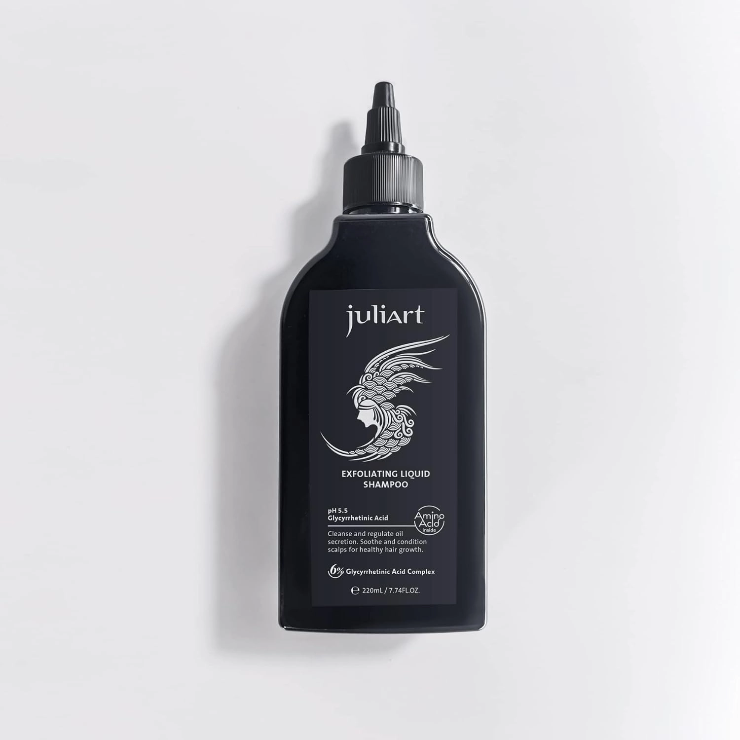 Exfoliating Liquid Shampoo, Scalp Detox, Premium Scalp Buildups Cleanser, Soften hardened sebum keratin for Dandruff, Hair-Loss, Psoriasis, Dermatitis, Itchiness, Soothe redness (7.74 Fl Oz)