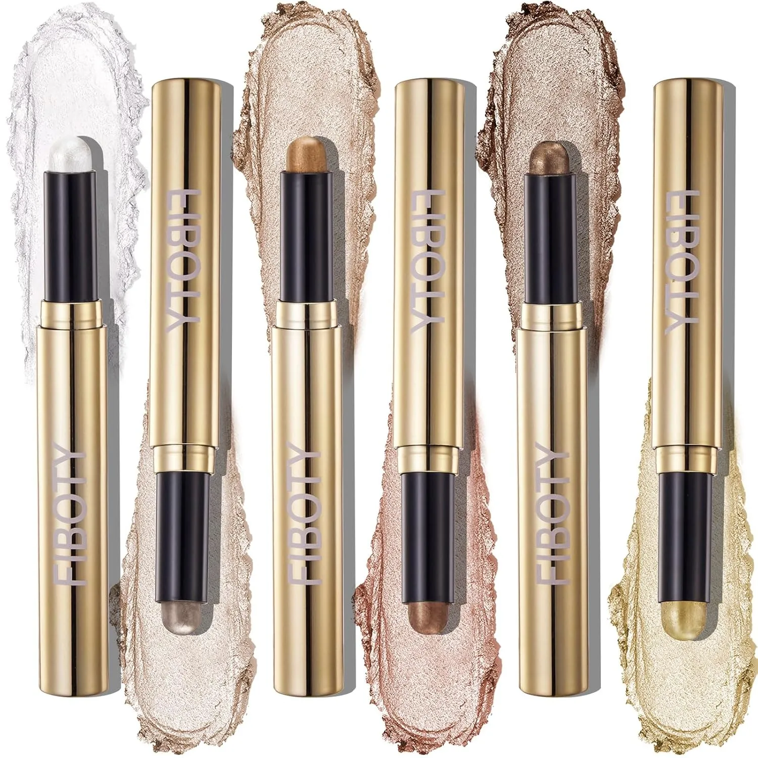 Eyeshadow, Eyeshadow Stick,Eyeshadow Pencil Waterproof, Chocolate Pearl
