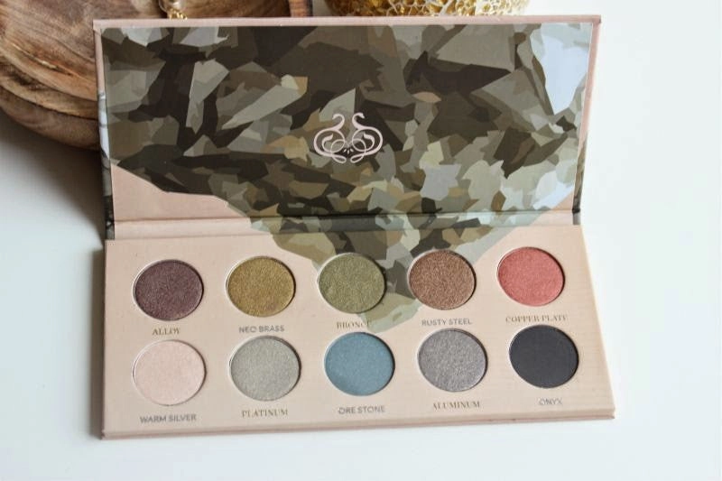 Eyeshadow Palette Mixed Metals
