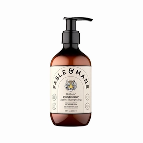 Fable & Mane Holiroots Conditioner for Women - Moisturizing for Damaged, Dry Hair with Turmeric, 8.5 FL oz