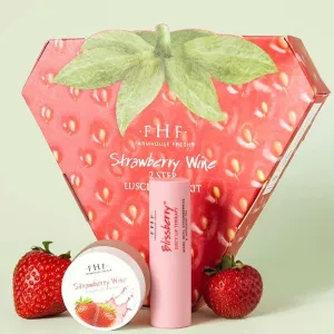 Farmhouse Fresh Strawberry Wine 2-Step Luscious Lip Kit