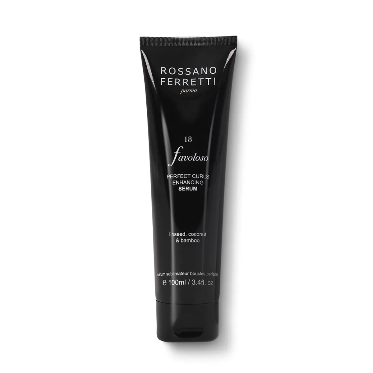 Favoloso Perfect Curls Enhancing Serum | Touchably Soft Curl Definition, Hydration, Shine | Silicone Free, Luxury, Vegan | 3.4 Fl Oz