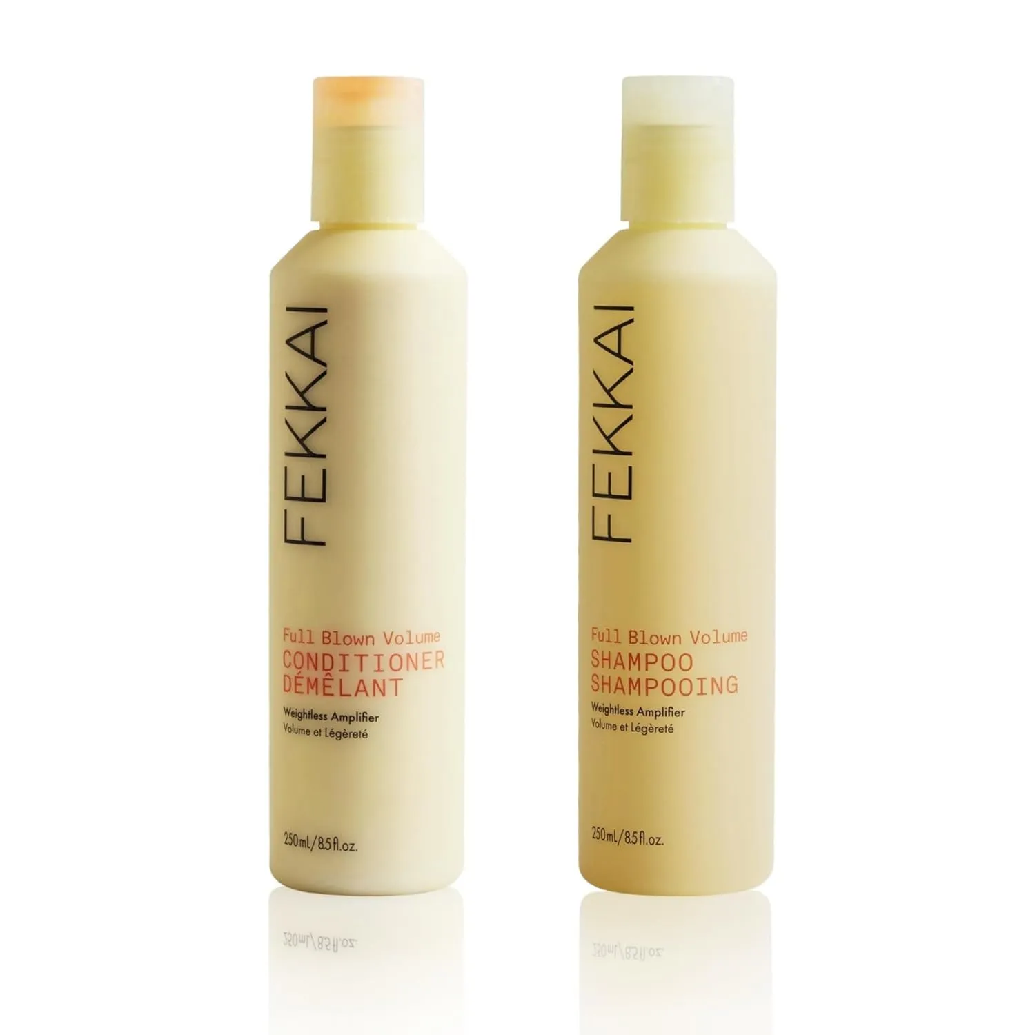 FEKKAI Full Blown Volume Shampoo (8.5 oz)   Conditioner (8.5 oz) - Adds Lift & Body for Lasting Volume For Fine or Flat Hair - Vegan, Cruelty-Free