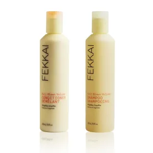 FEKKAI Full Blown Volume Shampoo (8.5 oz)   Conditioner (8.5 oz) - Adds Lift & Body for Lasting Volume For Fine or Flat Hair - Vegan, Cruelty-Free