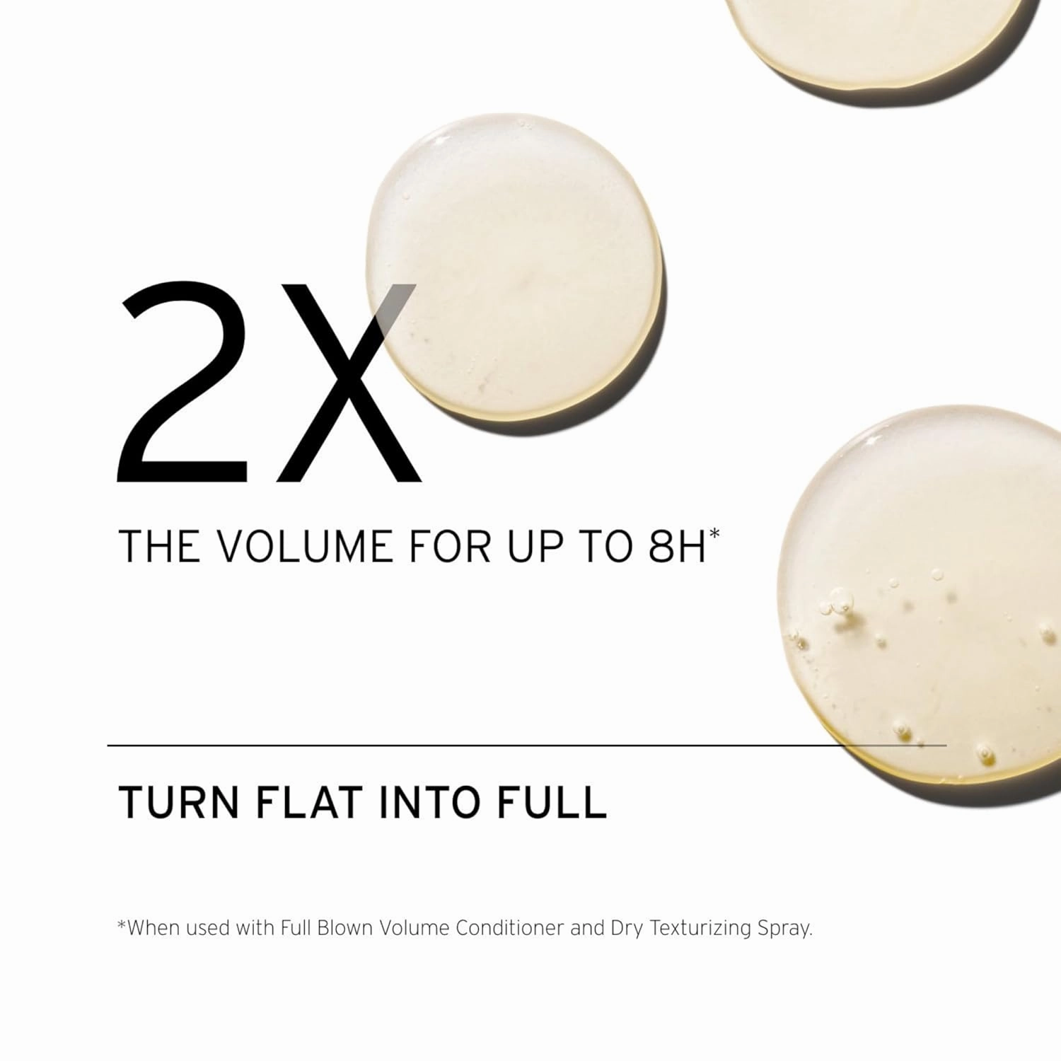 FEKKAI Full Blown Volume Shampoo (1 Liter)   Conditioner (1 Liter) - Adds Lift & Body for Lasting Volume For Fine or Flat Hair - Vegan, Cruelty-Free