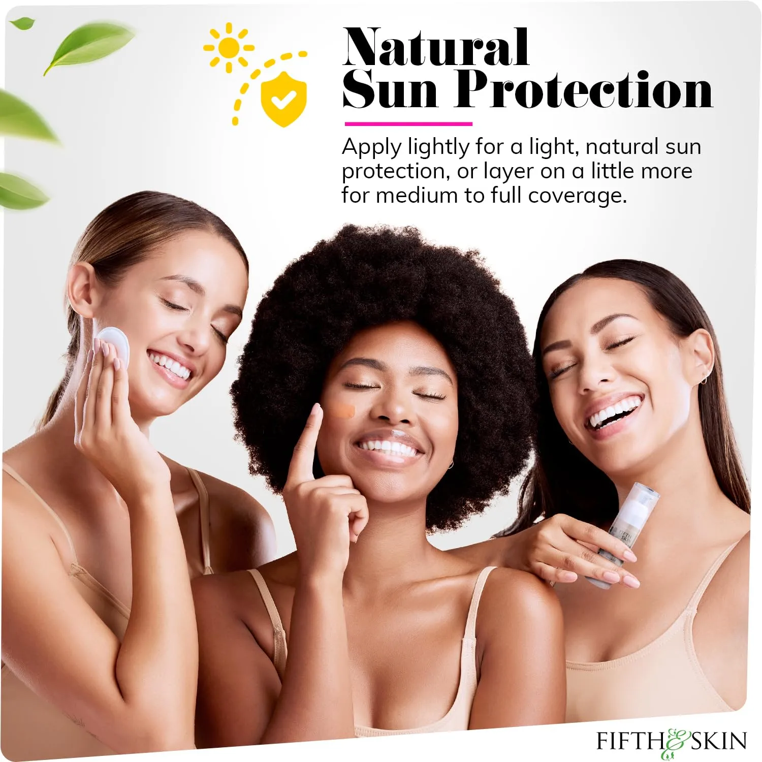 Fifth & Skin: Better’n Ur Skin Liquid Foundation (BURNT SIENNA) - Natural, Organic, Vegan, Cruelty-Free - Gluten-Free Beauty with Buildable Coverage and Palm-Free Luxury - 1 oz