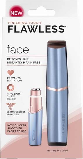 Finishing Touch Flawless Women's Painless Hair Remover (Parisian Blue)