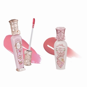 Flower Knows Violet Strawberry Rococo Glowy Lip Gloss G01 Midsummer Fairytales Lip Gloss G02