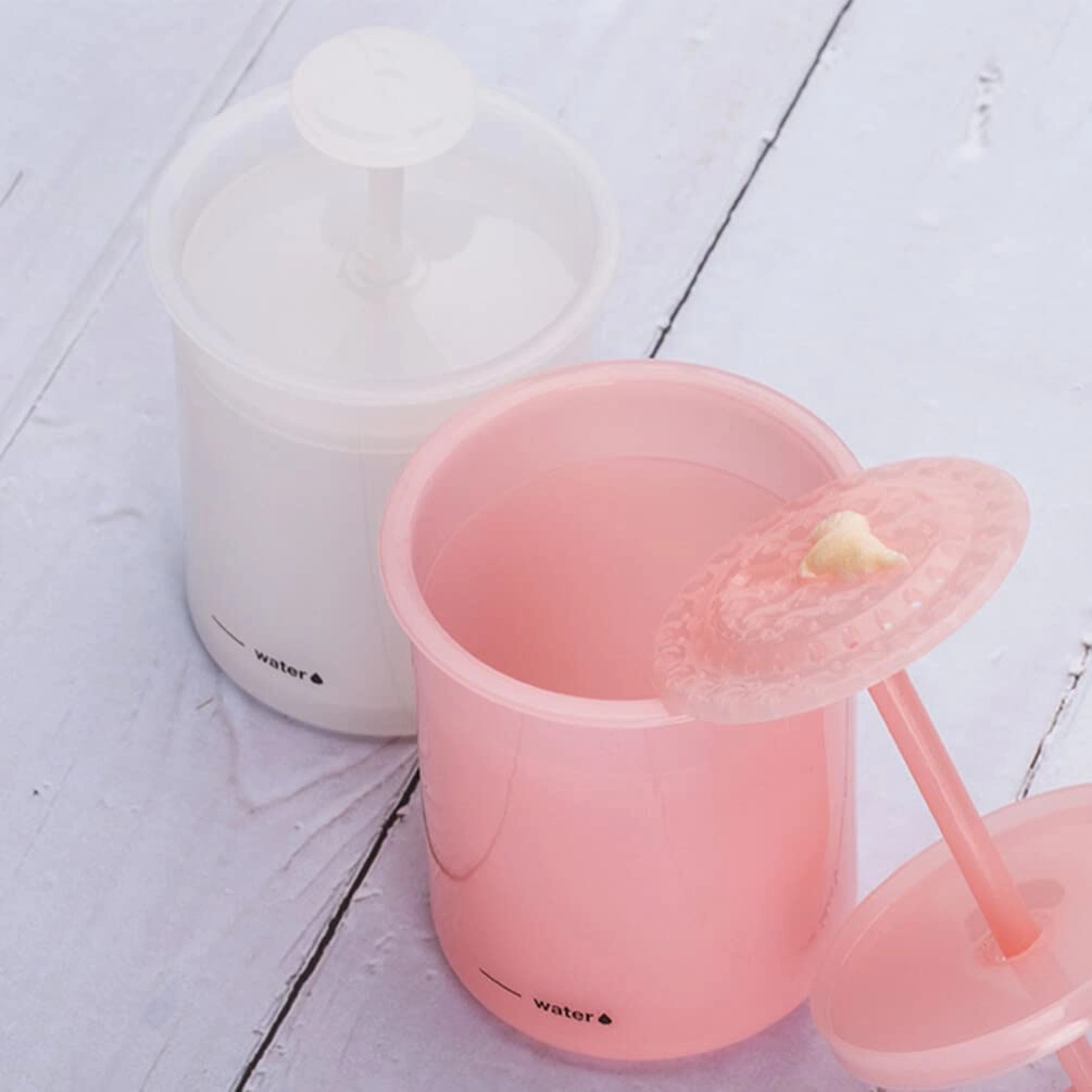 FRCOLOR 30pcs Face Wash Foam Maker Manual Facial Foam Cup Form Whip Maker Rich Cream Bubble Maker Skincare Tool for Travel Household
