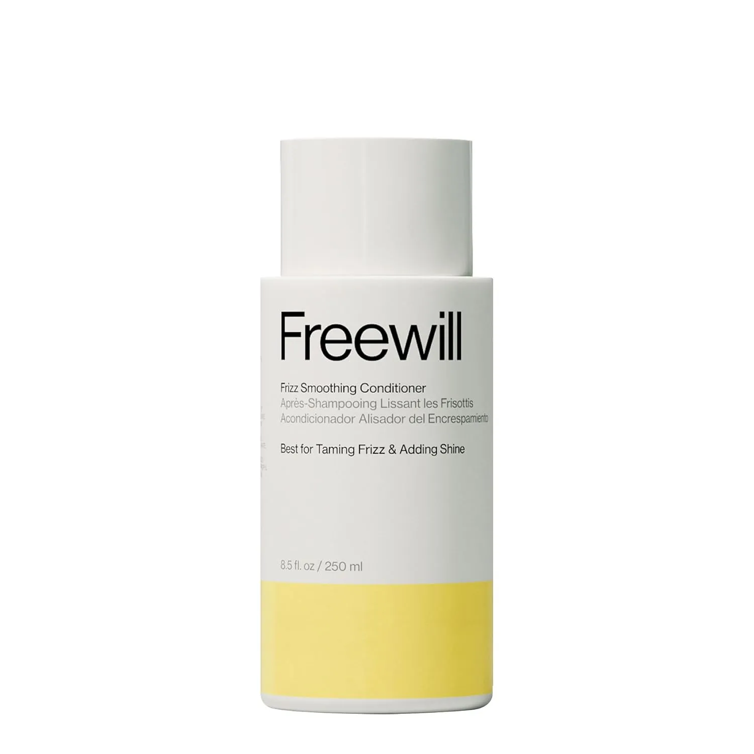 Freewill Frizz Smoothing Hair Conditioner, Helps with Frizz Control, Shine and Hydration, Tames Frizzy Hair and Flyaways, 8.5 oz