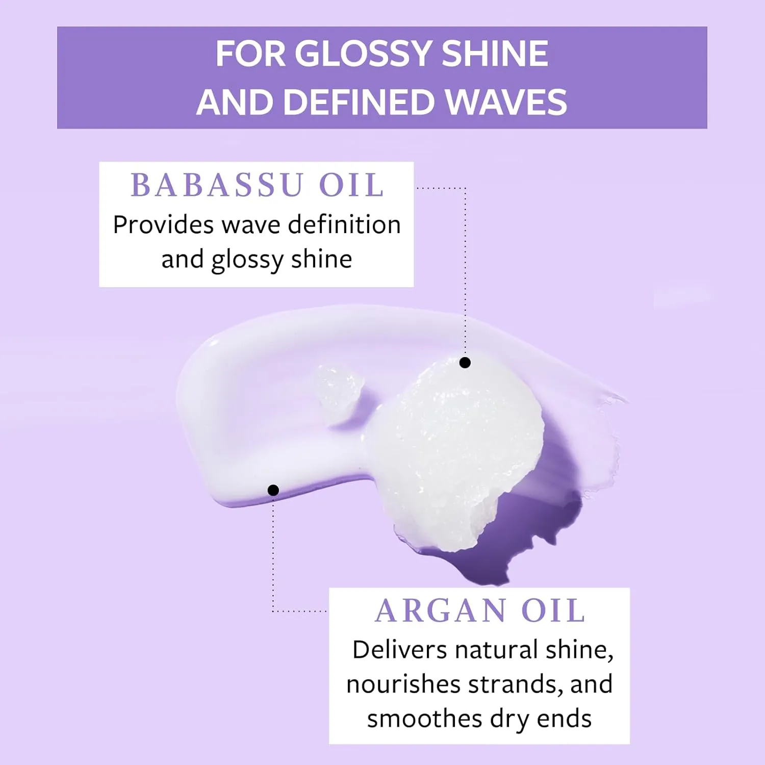 FUNCTION OF BEAUTY Leave In Conditioner Treatment for Wavy Hair, 7 oz Each (2-Pack) - Provides Wave Definition, Glossy Shine and Smooths Dry Ends, Sulfate-Free, Customizable Haircare