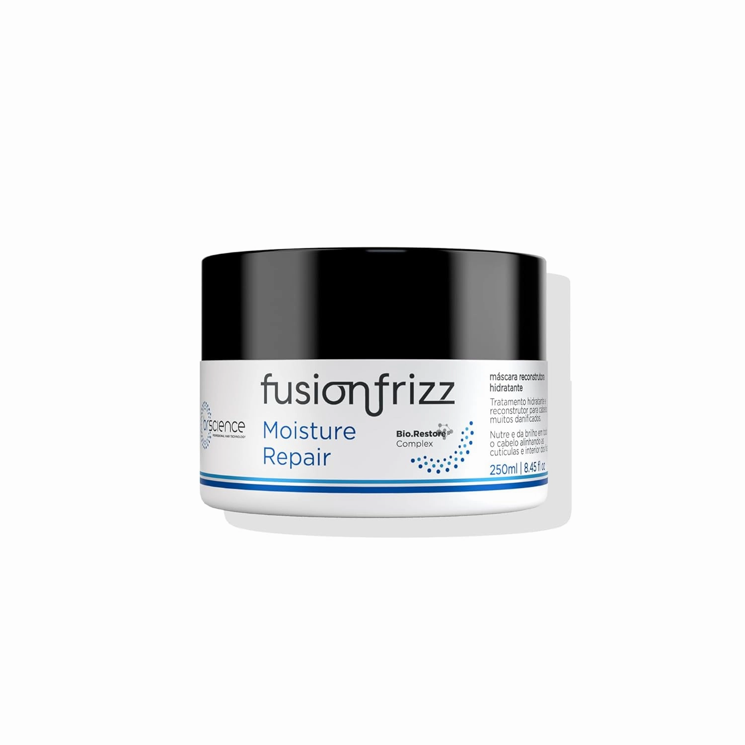 Fusionfrizz Moisture Repair Hair Mask, Deep Conditioning Hair Mask for Damaged Hair, Keratin Treatment, Tratamiento para Cabello Seco y Maltratado, Mascarilla para el Cabello | 8.45Fl Oz
