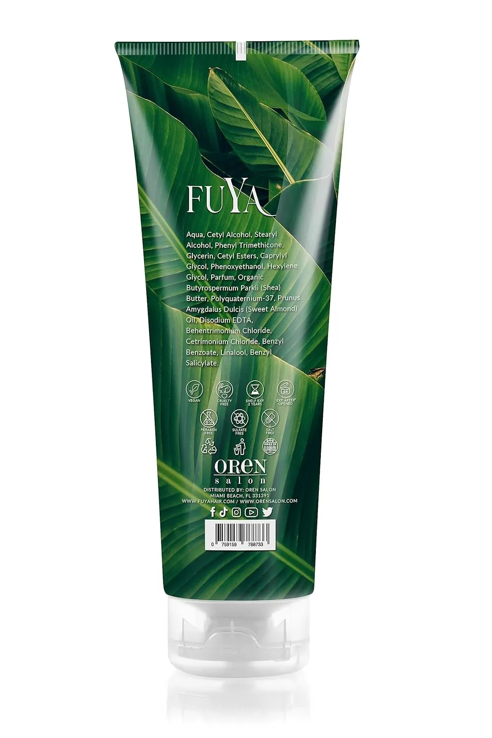 FUYA Repair Essentials Conditioner - Deep Conditioner for Dry Damaged Hair, Sulfate Free, 8 Fl Oz