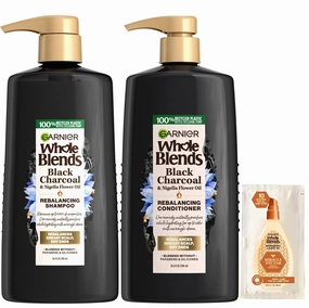 Garnier Black Charcoal Rebalancing Hair Kit